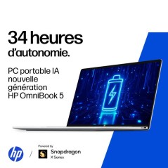 PC Portable HP OmniBook 5 16-bf0017nfx - Windows 11 - 16 2K OLED - Sna