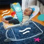 BABY EINSTEIN Transat bébé évolutif Octopus jusqu'a 18kg-Cadeau Noel bébé, Position fixe ou a bascule, Musique et Lumiere