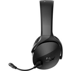 Casque Gamer Sans Fil HyperX Cloud Jet noir pour PC Mac PS5 PS4 mobiles avec câble de chargement USB