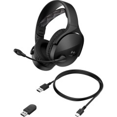 Casque Gamer Sans Fil HyperX Cloud Jet noir pour PC Mac PS5 PS4 mobile