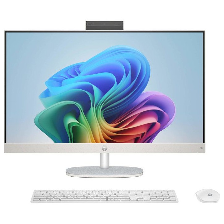 PC Tout-en-un HP 24-cr0090nf - Windows 11 - 23,8 FHD IPS - Ryzen 5 7520U - RAM 16Go - 512Go SSD - Clavier et souris sans fil PC Tout-en-un HP 24-cr0090nf - Windows 11 - 23,8 FHD IPS - Ryzen 5 7520U - RAM 16Go - 512Go SSD - Clavier et souris sans fil