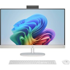 PC Tout-en-un HP 27-cr0075nf - Windows 11 - 27 FHD IPS - Ryzen 5 7520U