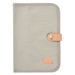 BÉABA - Protege Carnet de Santé, Gris Perle