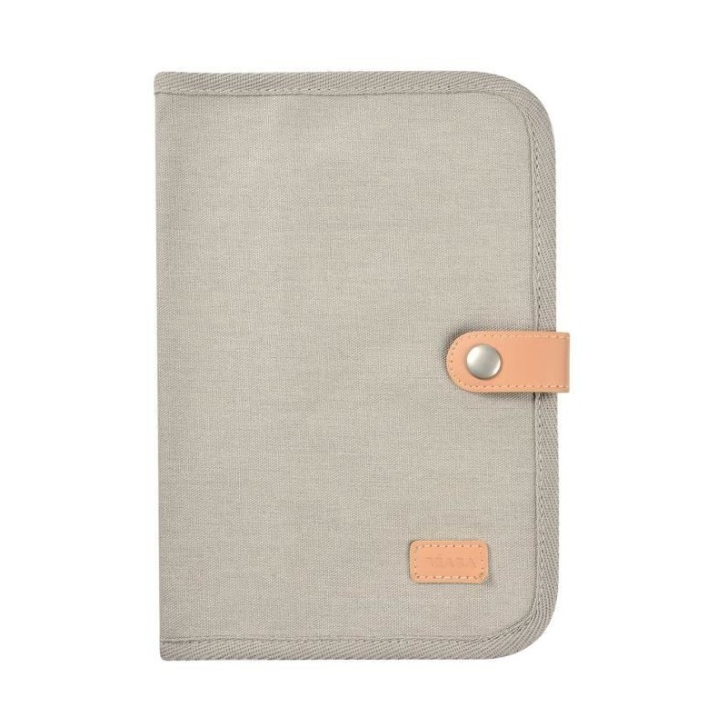 BÉABA - Protege Carnet de Santé, Gris Perle BÉABA - Protege Carnet de Santé, Gris Perle