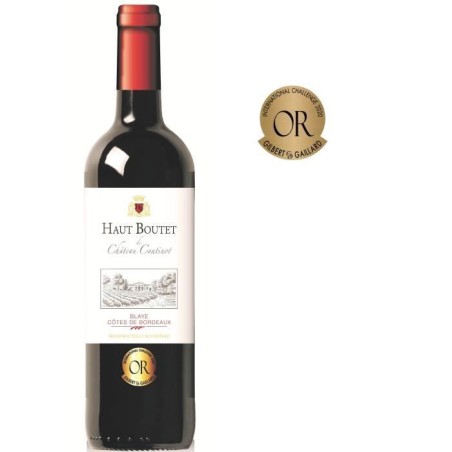 Haut Boutet du Château Cantinot 2022 Blaye Côtes de Bordeaux - Vin r