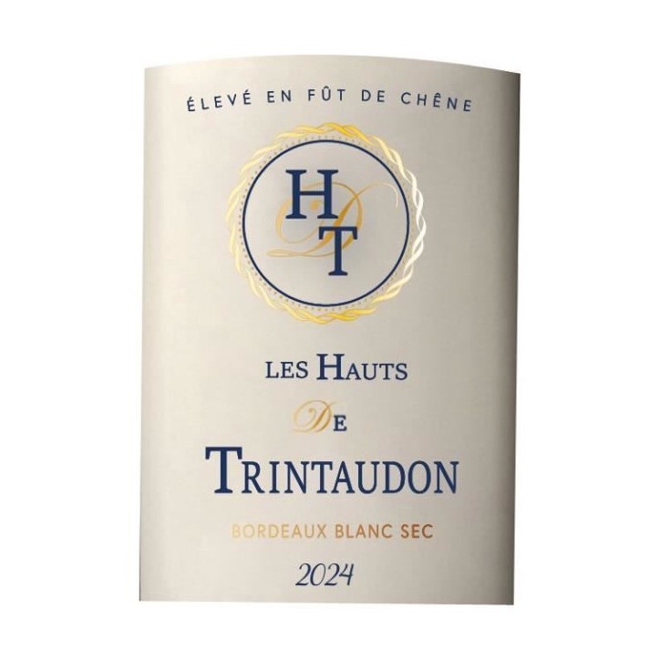 Les Hauts de Trintaudon 2024 Bordeaux - Vin blanc de Bordeaux