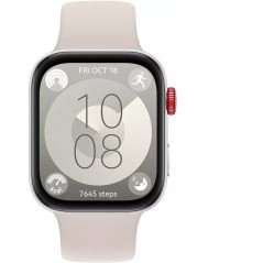 Montre connectée - HUAWEI - Watch Fit 3 - Ecran Amoled 1,82 - Blanc