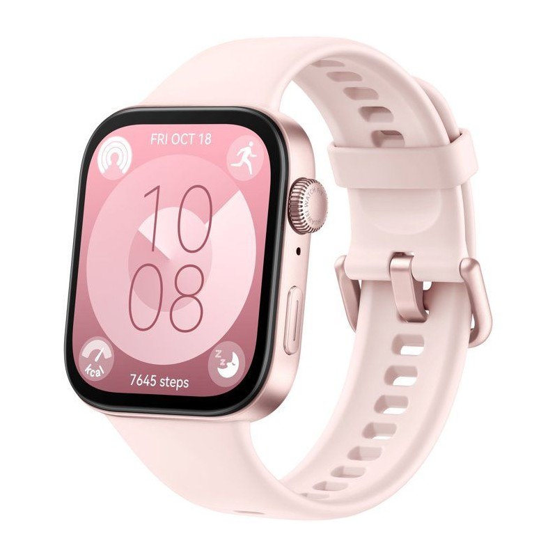 Montre connectée - HUAWEI - Watch Fit 3 - Ecran Amoled 1,82 - Rose