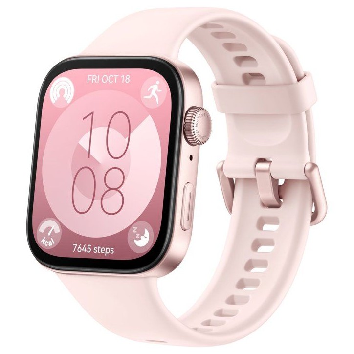 Montre connectée - HUAWEI - Watch Fit 3 - Ecran Amoled 1,82 - Rose Montre connectée - HUAWEI - Watch Fit 3 - Ecran Amoled 1,82 - Rose