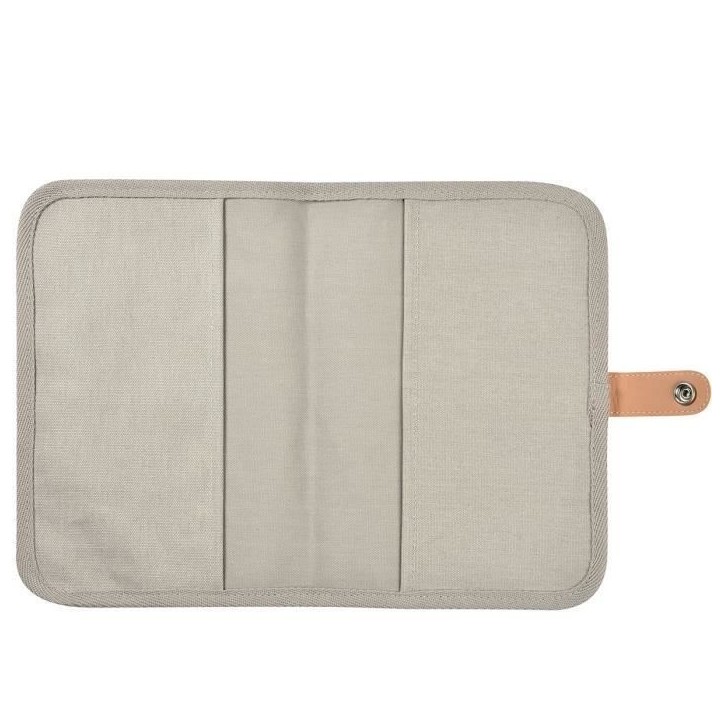 BÉABA - Protege Carnet de Santé, Gris Perle