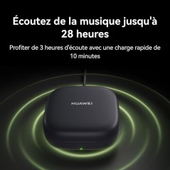 Ecouteurs sans fil - Huawei - FreeArc - Noir