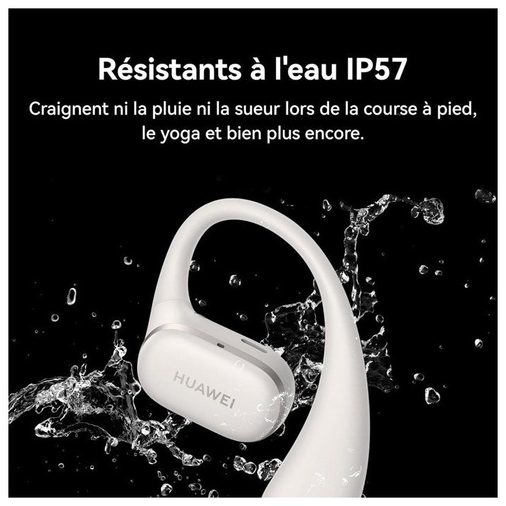 Ecouteurs sans fil - Huawei - FreeArc - Gris