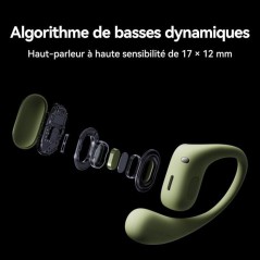 Ecouteurs sans fil - Huawei - FreeArc - Gris