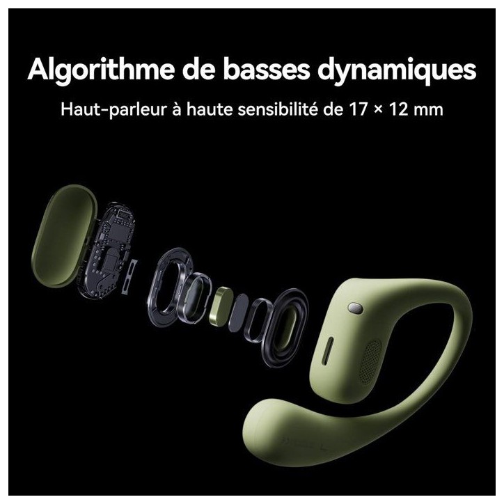 Ecouteurs sans fil - Huawei - FreeArc - Gris