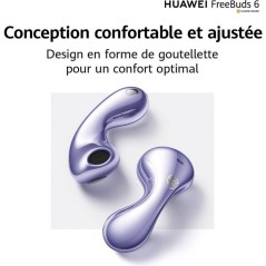 Ecouteurs sans fil - Huawei - Freebuds 6 - Blanc
