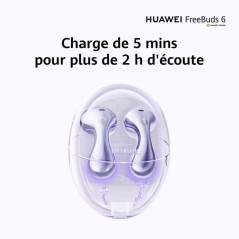 Ecouteurs sans fil - Huawei - Freebuds 6 - Blanc