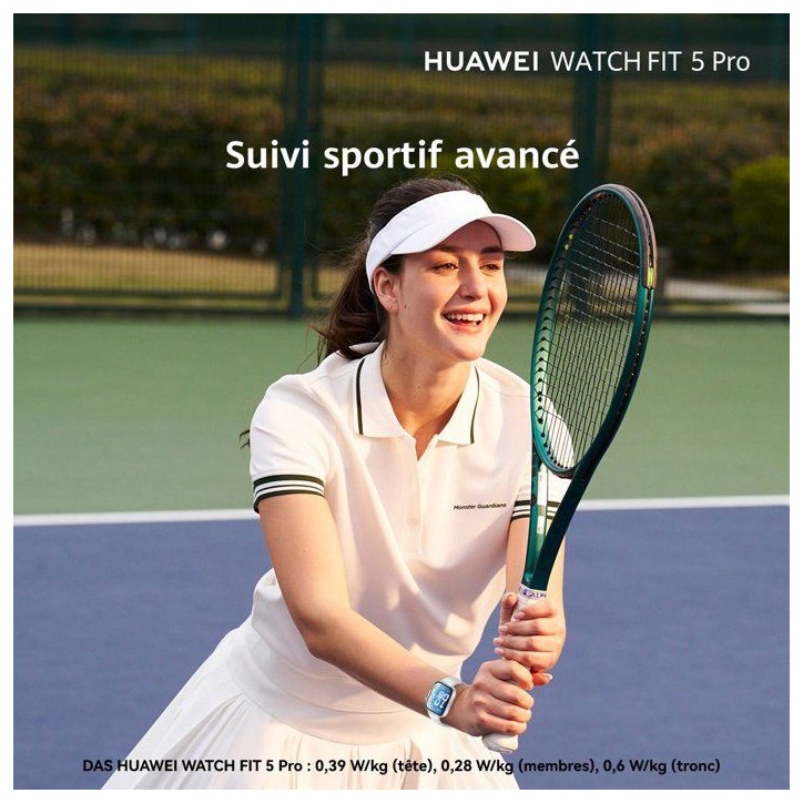 Montre connectée - Huawei - Watch Fit 5 Pro - Noir Montre connectée - Huawei - Watch Fit 5 Pro - Noir