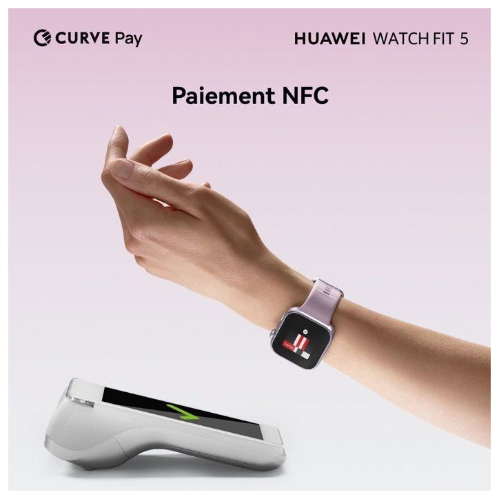 Montre connectée - Huawei - Watch Fit 5 - Blanc Montre connectée - Huawei - Watch Fit 5 - Blanc