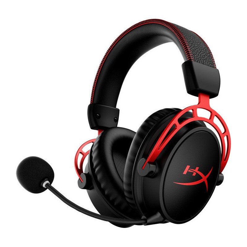 Casque Gamer Sans Fil HyperX Cloud Alpha pour PC avec adaptateur sans