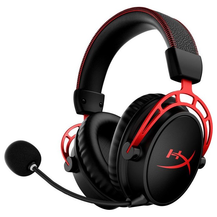 Casque Gamer Sans Fil HyperX Cloud Alpha pour PC avec adaptateur sans fil USB, câble de charge USB fournis Casque Gamer Sans Fil HyperX Cloud Alpha pour PC avec adaptateur sans fil USB, câble de charge USB fournis