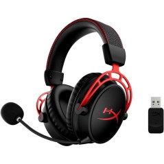 Casque Gamer Sans Fil HyperX Cloud Alpha pour PC avec adaptateur sans