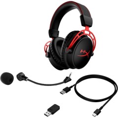 Casque Gamer Sans Fil HyperX Cloud Alpha pour PC avec adaptateur sans