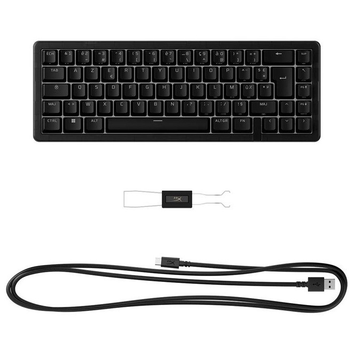 Clavier Gamer Filaire HyperX Origins 2 65 Mécanique AZERTY PC PS5 Xbox, Compatibilité NGENUITY Livré avec Câble USB-C vers U Clavier Gamer Filaire HyperX Origins 2 65 Mécanique AZERTY PC PS5 Xbox, Compatibilité NGENUITY Livré avec Câble USB-C vers U