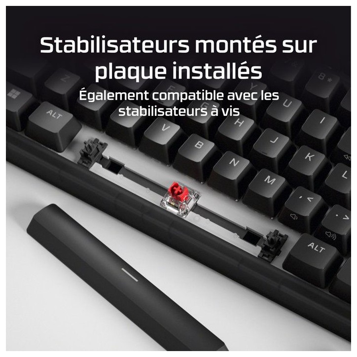 Clavier Gamer Filaire HyperX Origins 2 65 Mécanique AZERTY PC PS5 Xbox, Compatibilité NGENUITY Livré avec Câble USB-C vers U Clavier Gamer Filaire HyperX Origins 2 65 Mécanique AZERTY PC PS5 Xbox, Compatibilité NGENUITY Livré avec Câble USB-C vers U