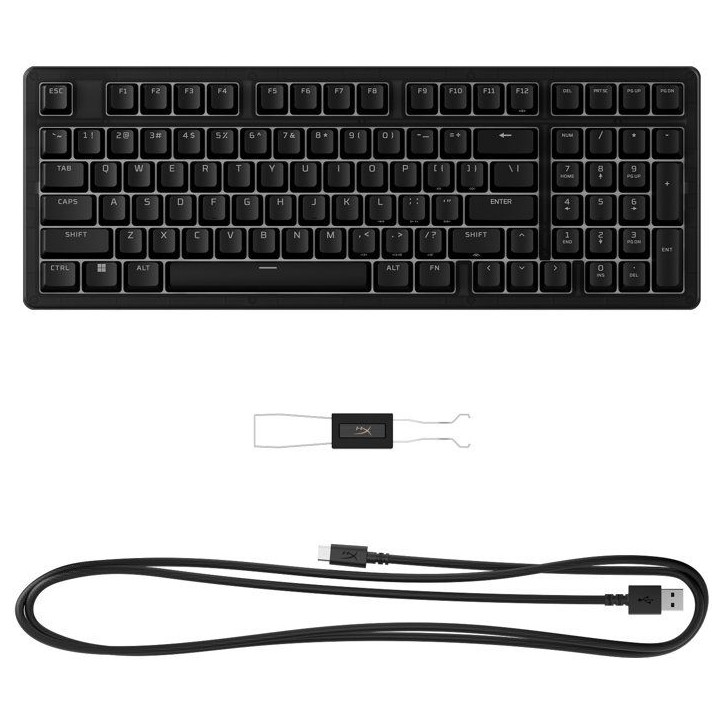 Clavier Gamer Filaire HyperX Origins 2 1800 Mécanique AZERTY PC PS5 Xbox Compatibilité NGENUITY livré avec Câble USB-C vers Clavier Gamer Filaire HyperX Origins 2 1800 Mécanique AZERTY PC PS5 Xbox Compatibilité NGENUITY livré avec Câble USB-C vers