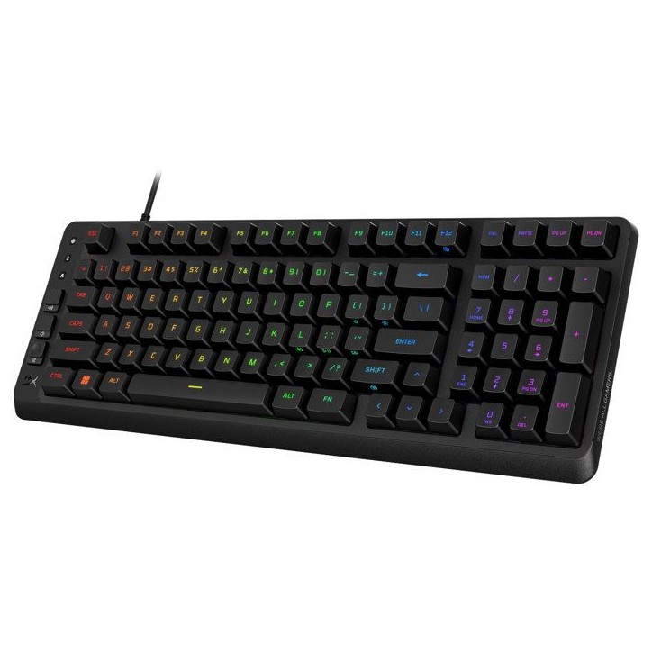 Clavier Gamer Filaire HyperX Eve 1800 Membrane AZERTY PC PS5 Xbox Series X|S, Xbox One Câble USB Type-C vers USB Type-A