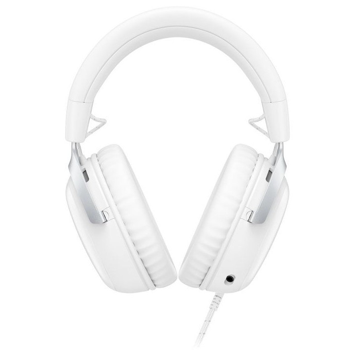 Casque Gamer Filaire HyperX Cloud III blanc pour PC PS5 PS4 Xbox X|S Xbox One Switch, Mac mobiles avec dongle et USB C vers USB Casque Gamer Filaire HyperX Cloud III blanc pour PC PS5 PS4 Xbox X|S Xbox One Switch, Mac mobiles avec dongle et USB C vers USB