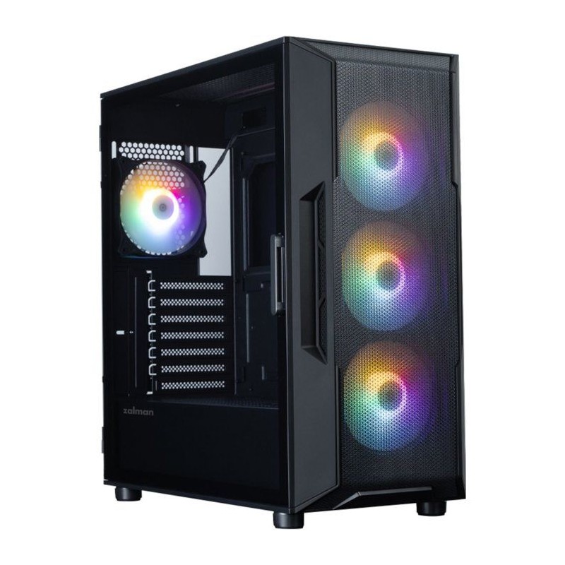 Boitier PC sans alimentation - ZALMAN i3 NEO V2 - I3NEOV2FRGBBK - Moye