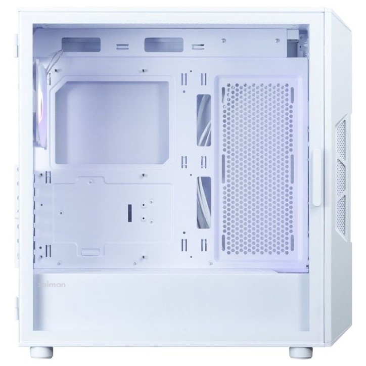 Boitier PC sans alimentation - ZALMAN i3 NEO V2 - I3NEOV2FRGBWH - Moyen tour - Format ATX - Blanc Boitier PC sans alimentation - ZALMAN i3 NEO V2 - I3NEOV2FRGBWH - Moyen tour - Format ATX - Blanc