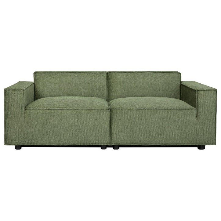 Canapé modulable - 3 places - IGOR - Tissu Kaki - 198 x 94 x 70 cm Canapé modulable - 3 places - IGOR - Tissu Kaki - 198 x 94 x 70 cm