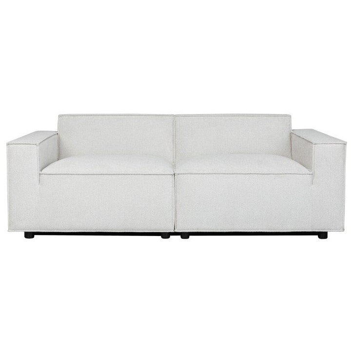 Canapé modulable - 3 places - IGOR - Tissu Beige - 198 x 94 x 70 cm Canapé modulable - 3 places - IGOR - Tissu Beige - 198 x 94 x 70 cm