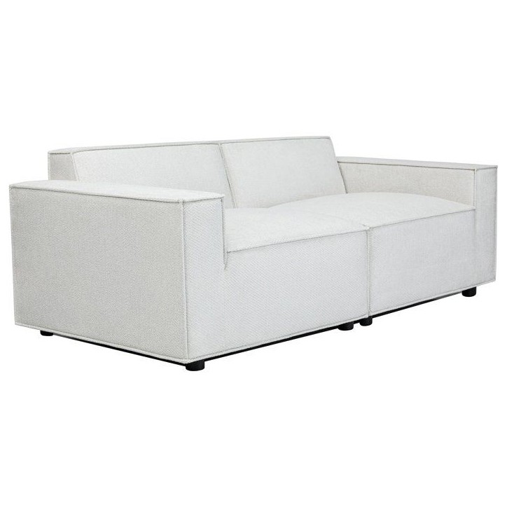 Canapé modulable - 3 places - IGOR - Tissu Beige - 198 x 94 x 70 cm Canapé modulable - 3 places - IGOR - Tissu Beige - 198 x 94 x 70 cm