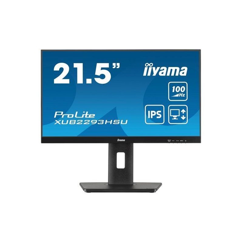 Ecran PC - IIYAMA - 21,5 - 100Hz - Dalle IPS - 1ms - Pied réglable en