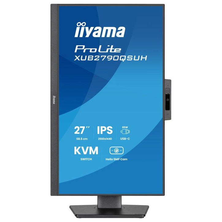 Ecran PC - IIYAMA - 27 - QHD - Dalle IPS - 100Hz - 0,4ms - Pied ajustable en hauteur - Prolite XUB2790QSUH-B2 Ecran PC - IIYAMA - 27 - QHD - Dalle IPS - 100Hz - 0,4ms - Pied ajustable en hauteur - Prolite XUB2790QSUH-B2
