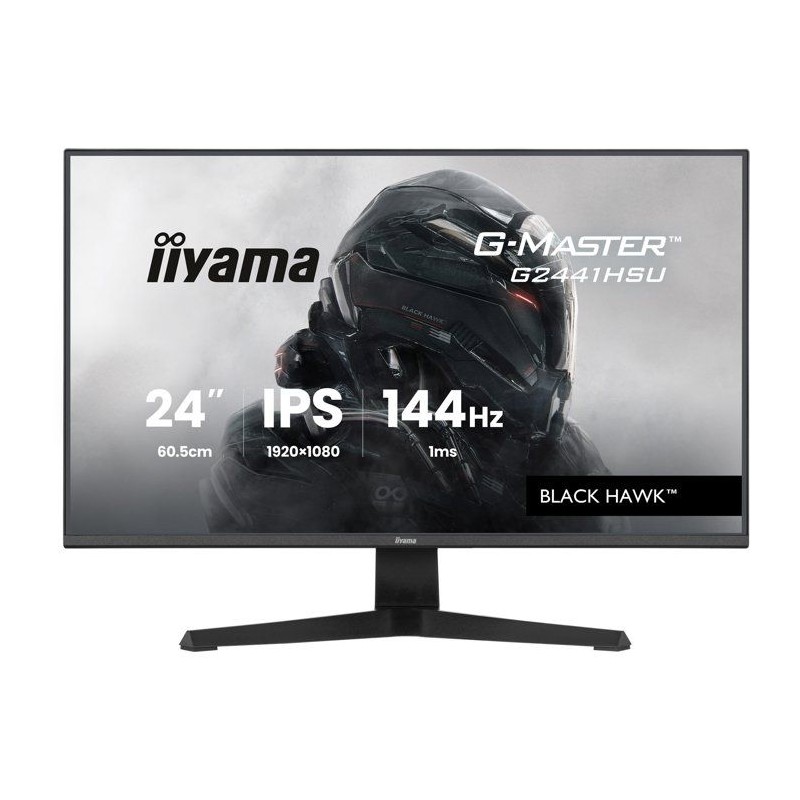 Ecran PC Gamer - IIYAMA - 24'' - FHD - 144Hz - Dalle IPS - 1ms - G-Mas