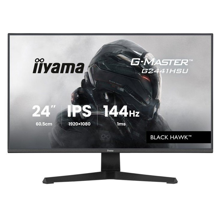 Ecran PC Gamer - IIYAMA - 24'' - FHD - 144Hz - Dalle IPS - 1ms - G-Master G2441HSU-B1 Ecran PC Gamer - IIYAMA - 24'' - FHD - 144Hz - Dalle IPS - 1ms - G-Master G2441HSU-B1