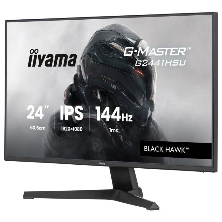 Ecran PC Gamer - IIYAMA - 24'' - FHD - 144Hz - Dalle IPS - 1ms - G-Master G2441HSU-B1 Ecran PC Gamer - IIYAMA - 24'' - FHD - 144Hz - Dalle IPS - 1ms - G-Master G2441HSU-B1