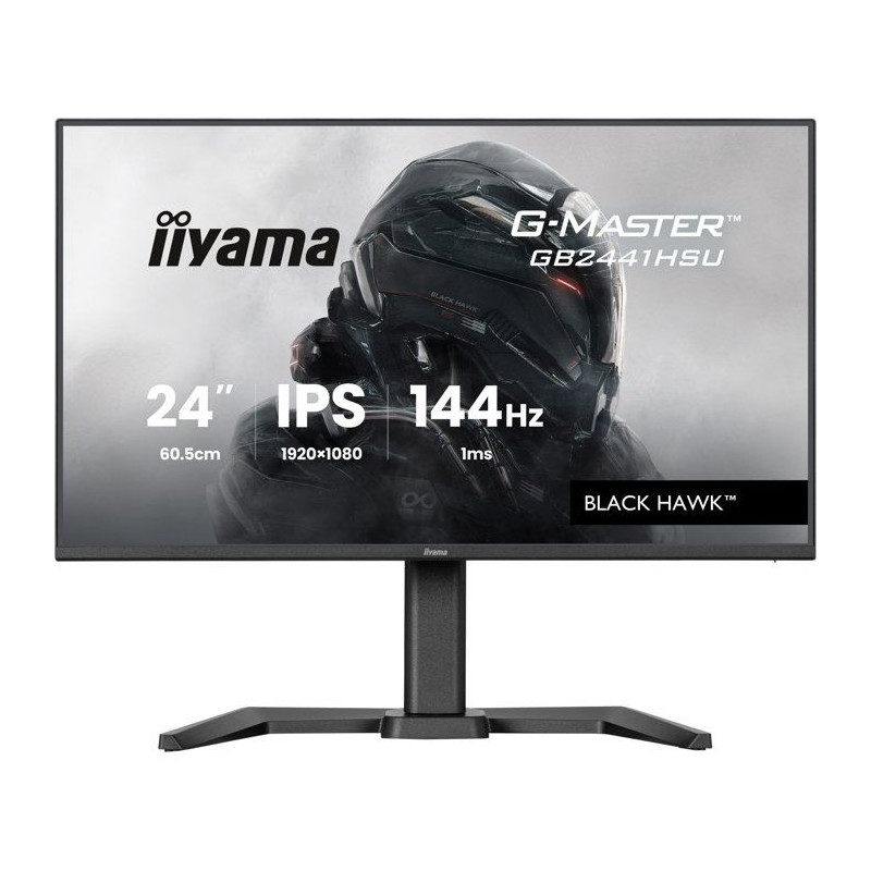 Ecran PC Gamer - IIYAMA - 24'' - FHD - 144Hz - Dalle IPS - 1ms - Régl