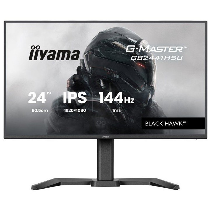 Ecran PC Gamer - IIYAMA - 24'' - FHD - 144Hz - Dalle IPS - 1ms - Réglable en hauteur - G-Master Ecran PC Gamer - IIYAMA - 24'' - FHD - 144Hz - Dalle IPS - 1ms - Réglable en hauteur - G-Master