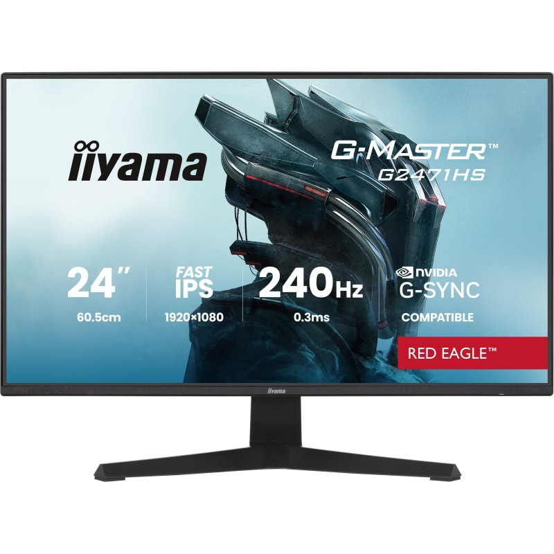 Ecran PC Gamer - IIYAMA - 23,8 - FHD - 240Hz - Dalle IPS - 0.3ms - G-M
