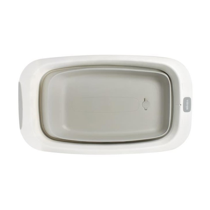BÉABA - Baignoire Pliable bébé - Ultra Compacte - Pieds antidérapants - Bouchon de vidange - Eazy Pop Camélé'O - 29L - Gri BÉABA - Baignoire Pliable bébé - Ultra Compacte - Pieds antidérapants - Bouchon de vidange - Eazy Pop Camélé'O - 29L - Gri