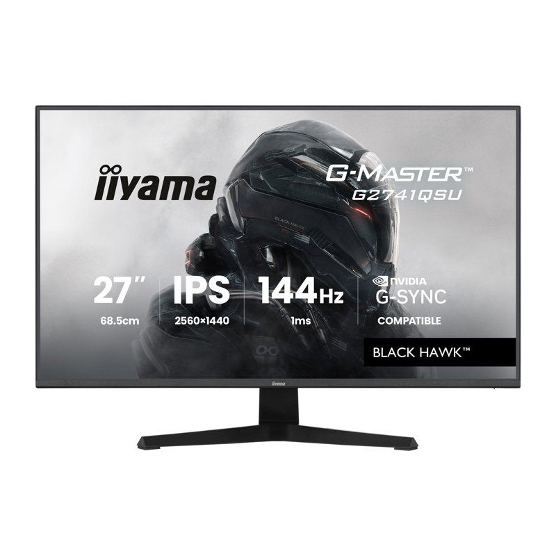 Ecran PC Gamer - IIYAMA - 27 - QHD - 144Hz - Dalle IPS - 1ms - G-Maste