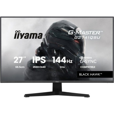 Ecran PC Gamer - IIYAMA - 27 - QHD - 144Hz - Dalle IPS - 1ms - G-Maste