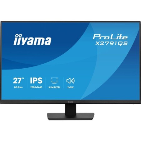 Ecran PC - IIYAMA - 27 - QHD - 75Hz - IPS - 1ms - PROLITE X2791QS-B1