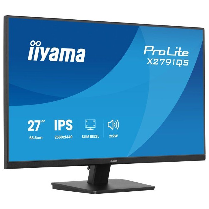Ecran PC - IIYAMA - 27 - QHD - 75Hz - IPS - 1ms - PROLITE X2791QS-B1 Ecran PC - IIYAMA - 27 - QHD - 75Hz - IPS - 1ms - PROLITE X2791QS-B1