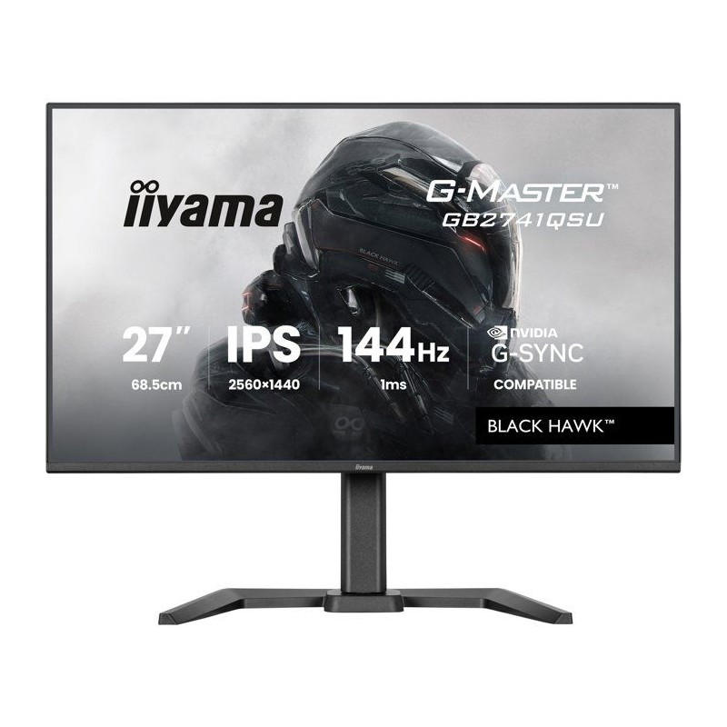 Ecran PC Gamer - IIYAMA - 27 - QHD - 144Hz - Dalle IPS - 1ms - Réglab